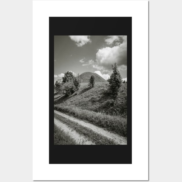 Road by the hill Wall Art by Errne